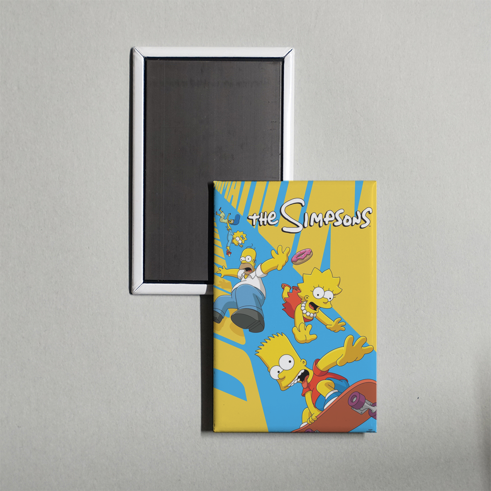 The Simpsons C TV Show Mini Fridge Magnet