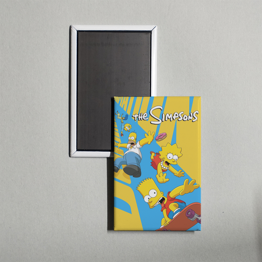 The Simpsons C TV Show Mini Fridge Magnet