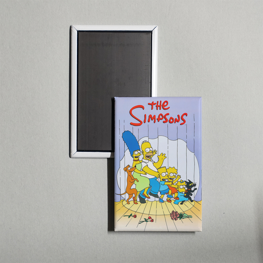 The Simpsons D TV Show Mini Fridge Magnet