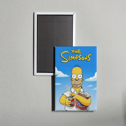 The Simpsons E TV Show Mini Fridge Magnet