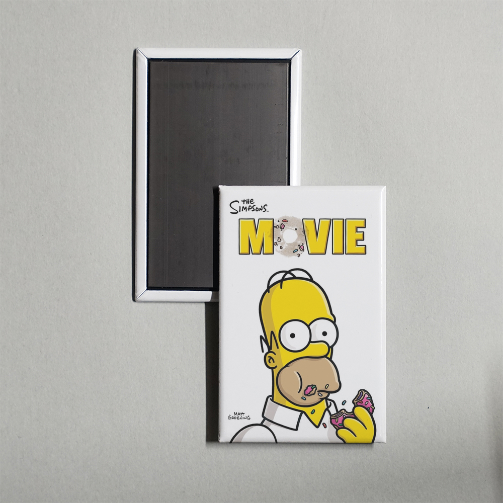 The Simpsons Movie Mini Movie Fridge Magnet