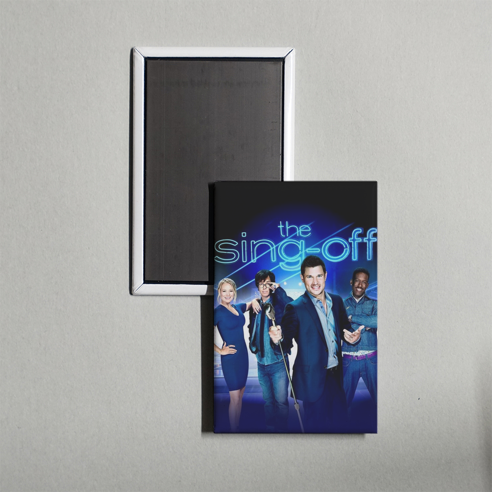 The Sing-Off TV Show Fridge Magnet