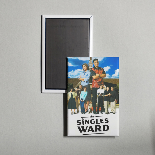 The Singles Ward Mini Movie Fridge Magnet