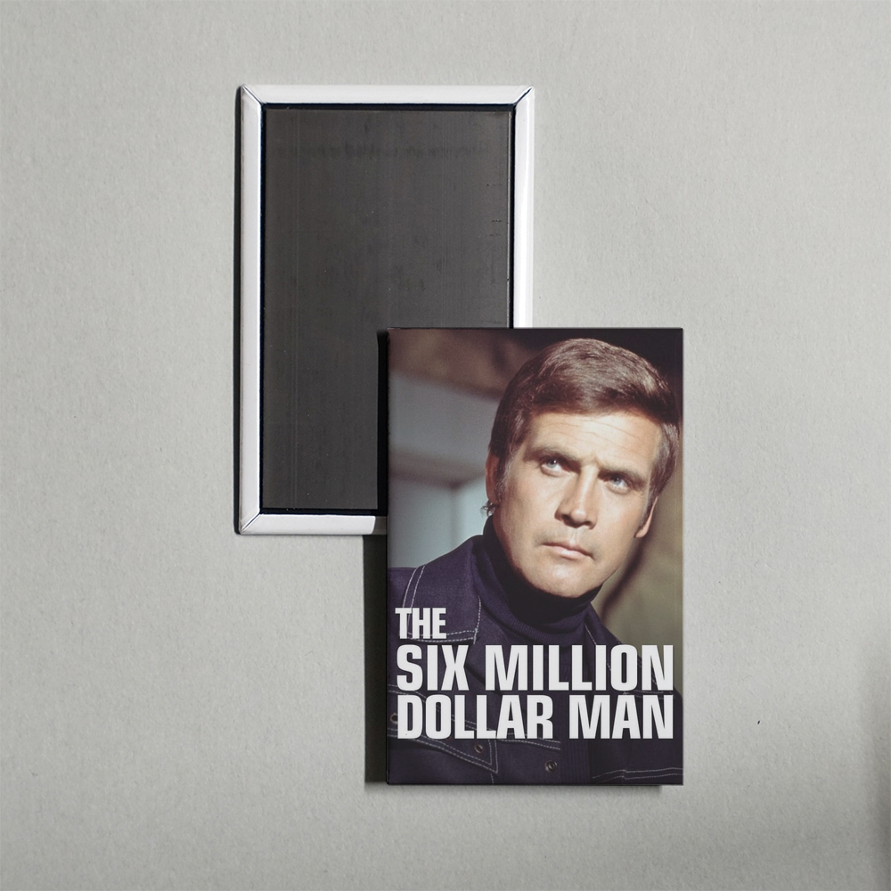 The Six Million Dollar Man Mini Movie Fridge Magnet