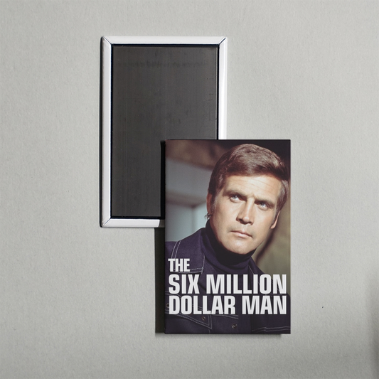 The Six Million Dollar Man Mini Movie Fridge Magnet