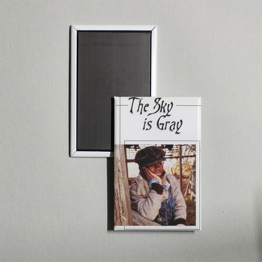 The Sky Is Gray Mini Movie Fridge Magnet