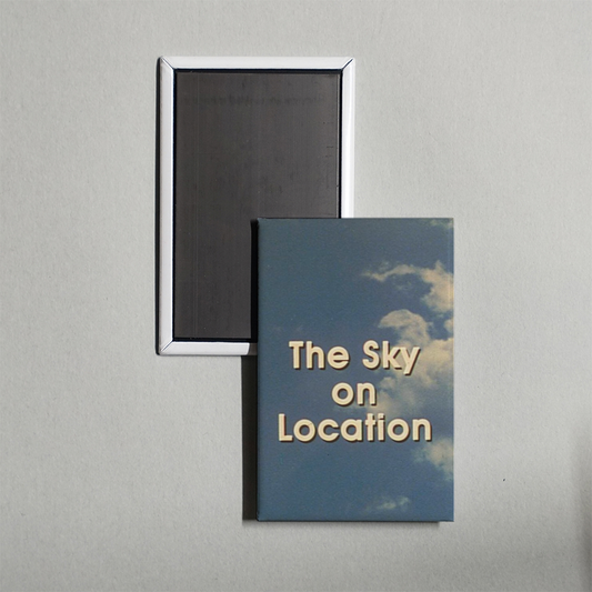 The Sky on Location Mini Movie Fridge Magnet