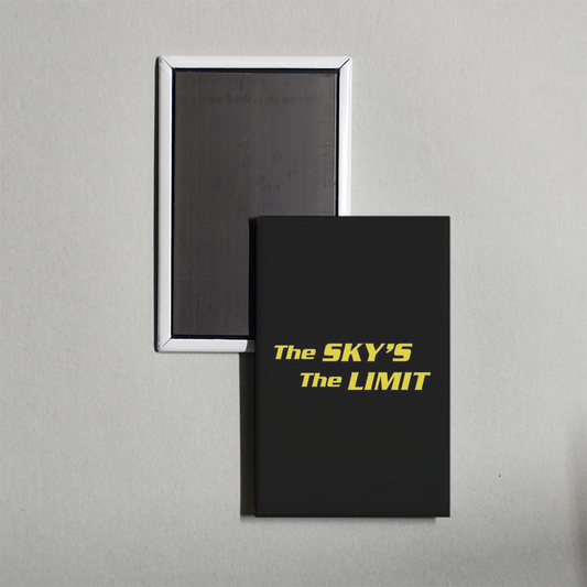 The Sky's the Limit Mini Movie Fridge Magnet