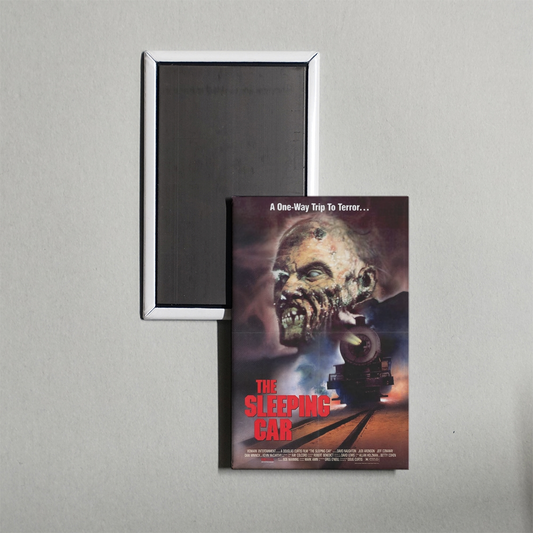 The Sleeping Car Mini Movie Fridge Magnet