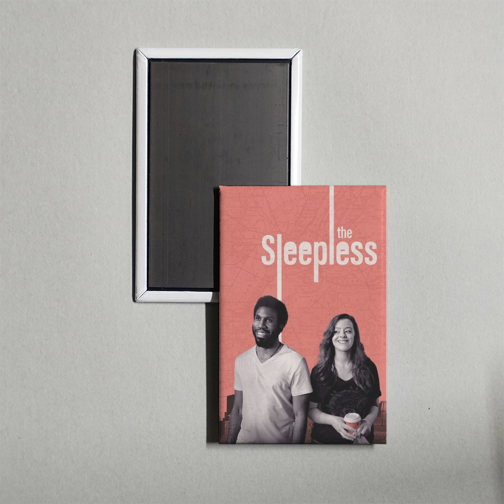 The Sleepless Mini Movie Fridge Magnet