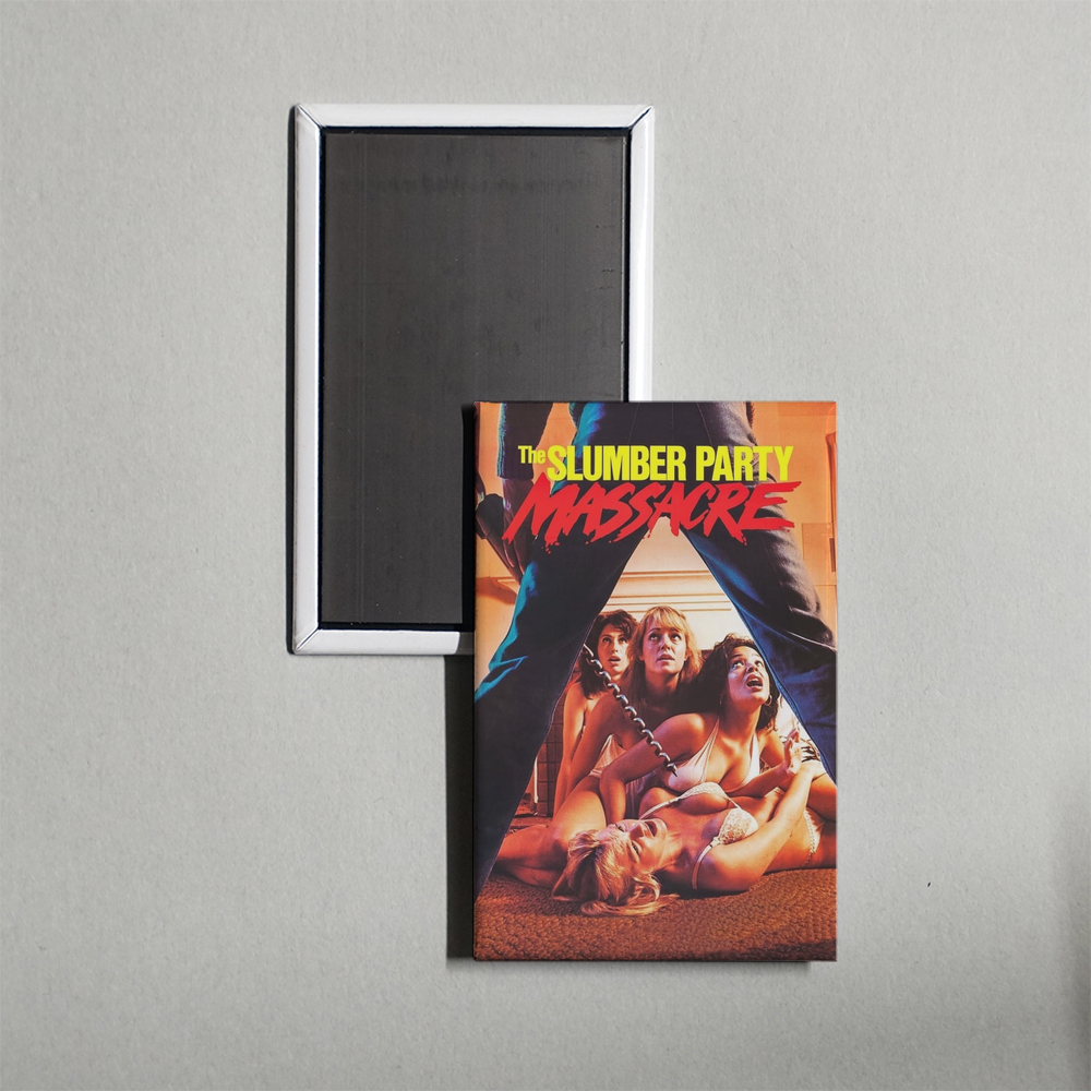 The Slumber Party Massacre Mini Movie Fridge Magnet