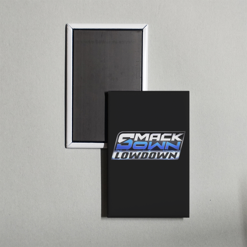 The SmackDown LowDown TV Show Fridge Magnet