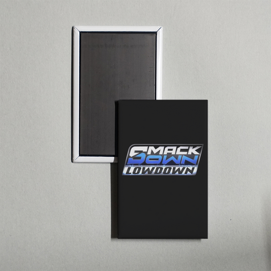 The SmackDown LowDown TV Show Fridge Magnet