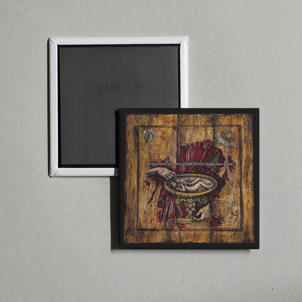 The Smashing Pumpkins - Machina  The Machines Of God Album Cover Fridge Magnet