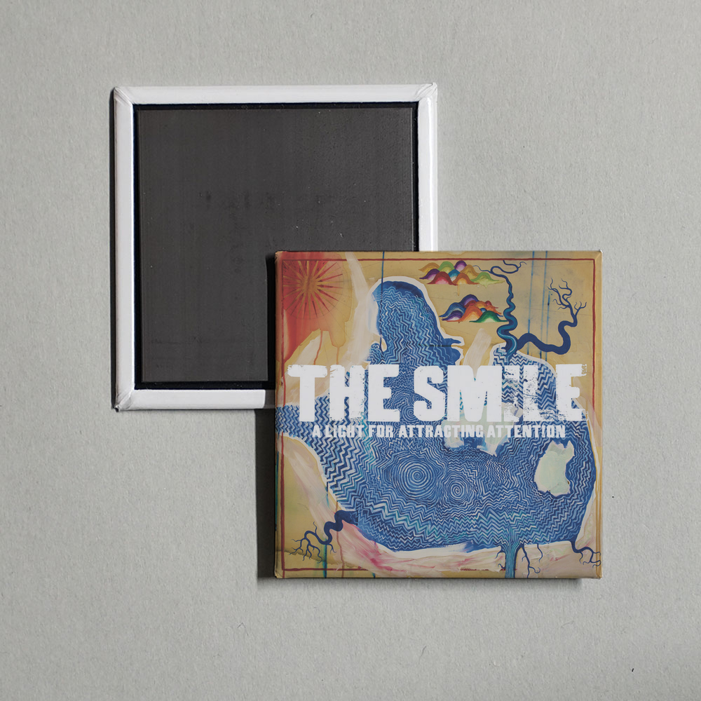 The Smile - A Light for Attracting Attention Album Cover Fridge Magnet