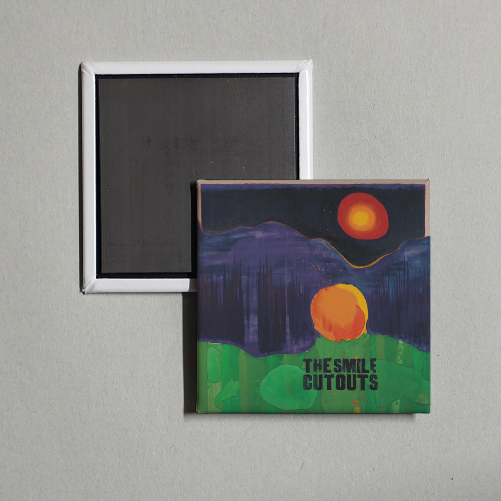 The Smile - Cutouts Album Cover Fridge Magnet