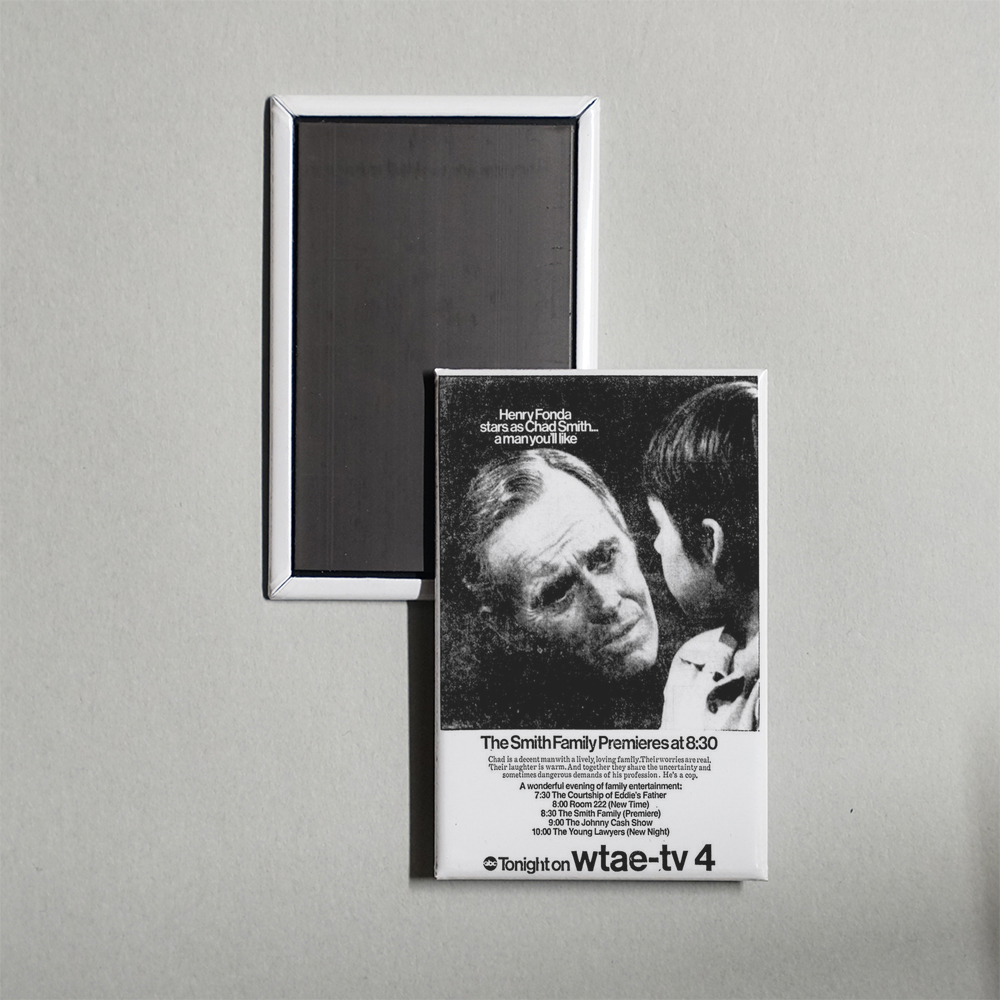 The Smith Family TV Show Fridge Magnet