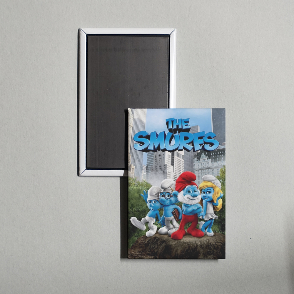 The Smurfs Mini Movie Fridge Magnet