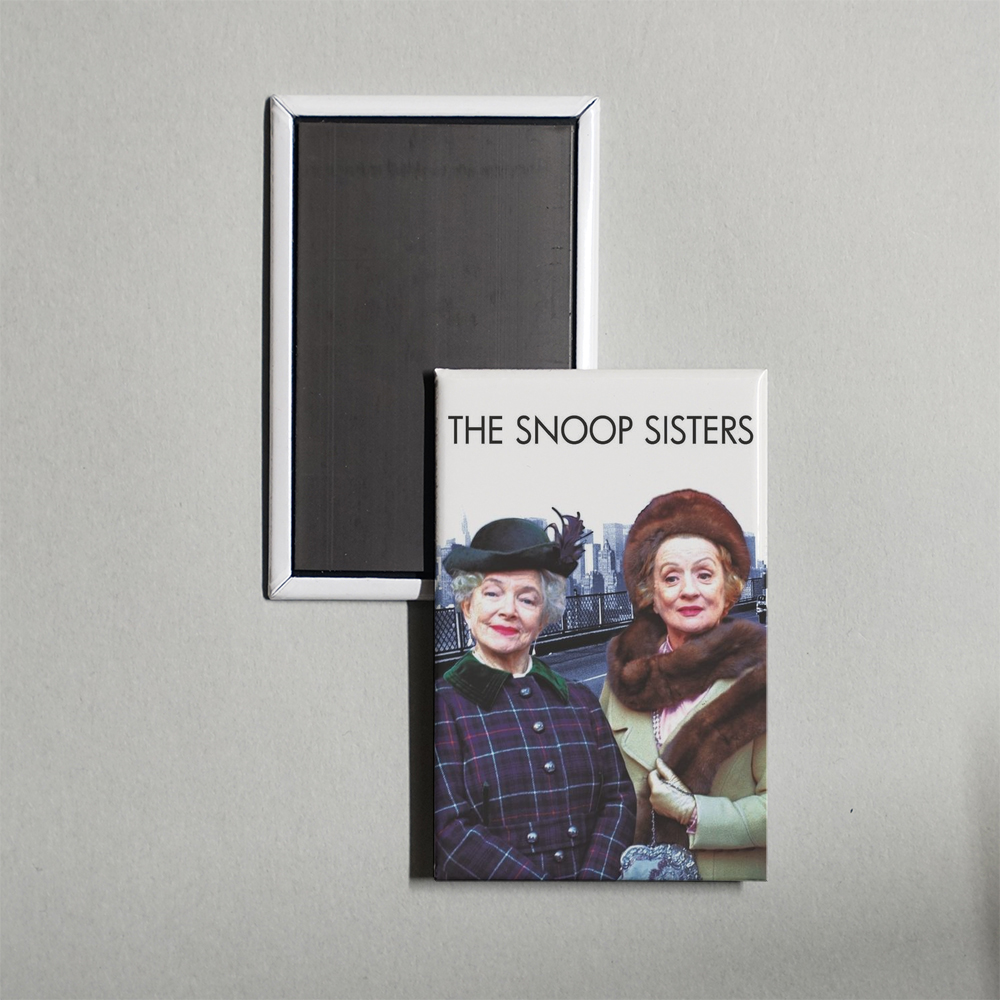 The Snoop Sisters TV Show Fridge Magnet