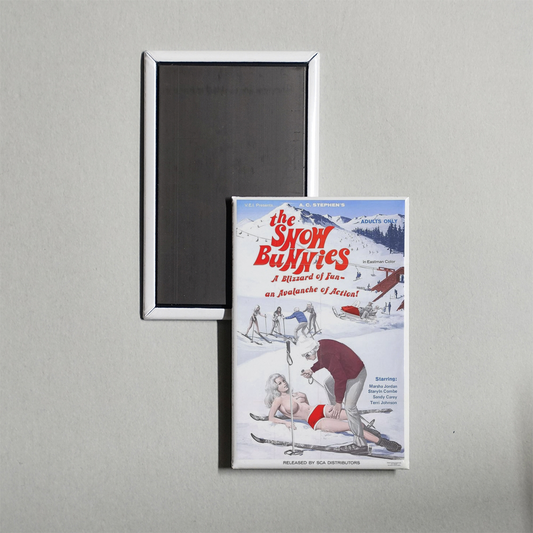 The Snow Bunnies Mini Movie Fridge Magnet