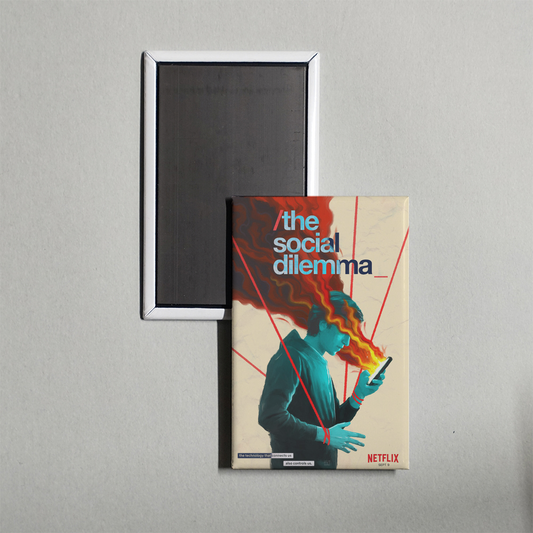 The Social Dilemma Mini Movie Fridge Magnet