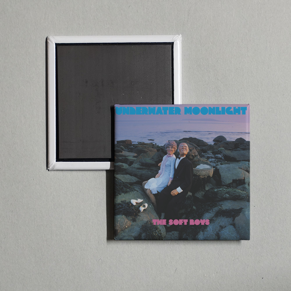 The Soft Boys - Underwater Moonlight Album Cover Fridge Magnet