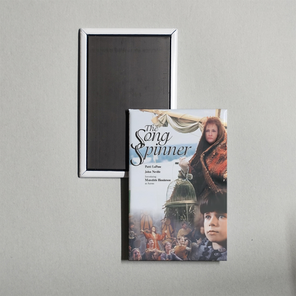 The Song Spinner Mini Movie Fridge Magnet