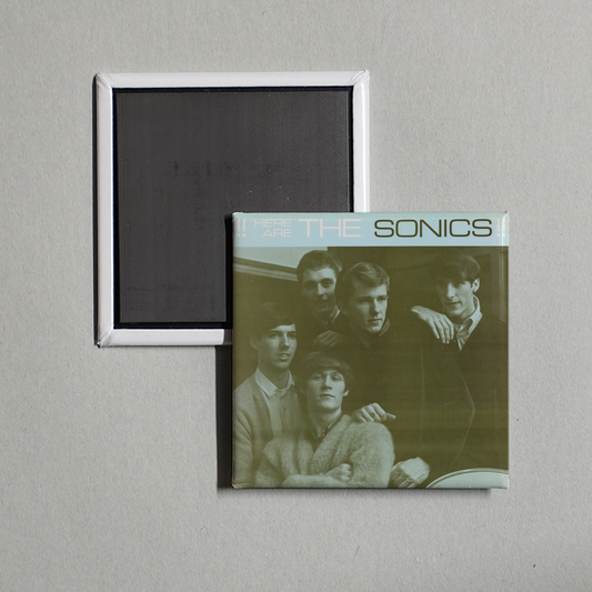 The Sonics - Here Are the Sonics Album Cover Fridge Magnet