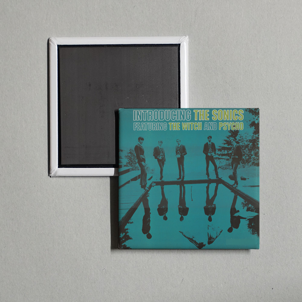 The Sonics - Introducing The Sonics Album Cover Fridge Magnet
