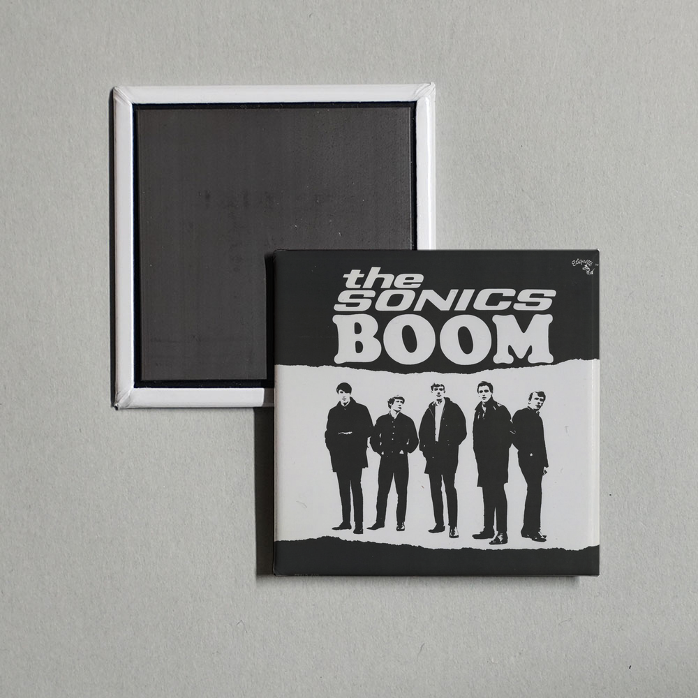 The Sonics - The Sonics Boom Album Cover Fridge Magnet