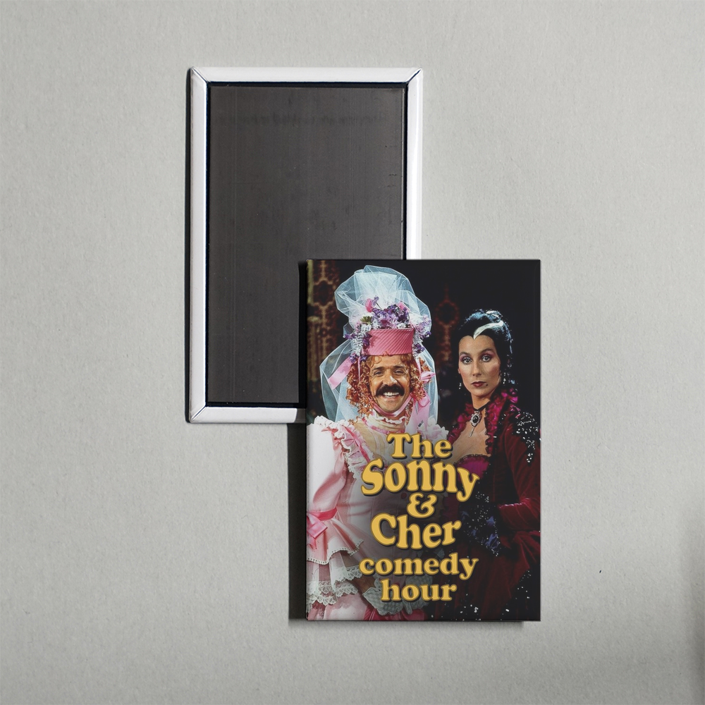 The Sonny & Cher Comedy Hour TV Show Fridge Magnet