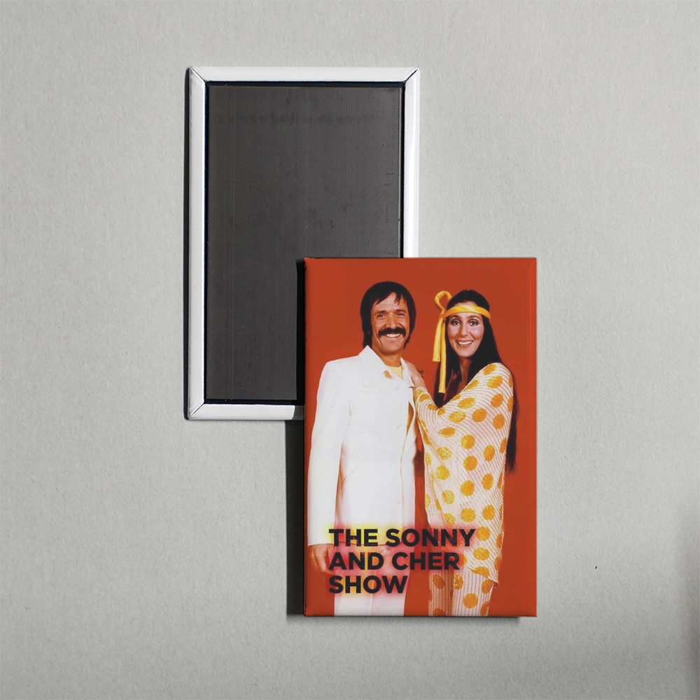 The Sonny and Cher Show TV Show Fridge Magnet