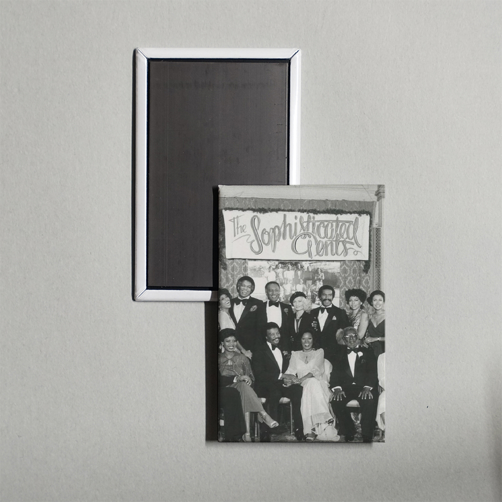 The Sophisticated Gents TV Show Fridge Magnet