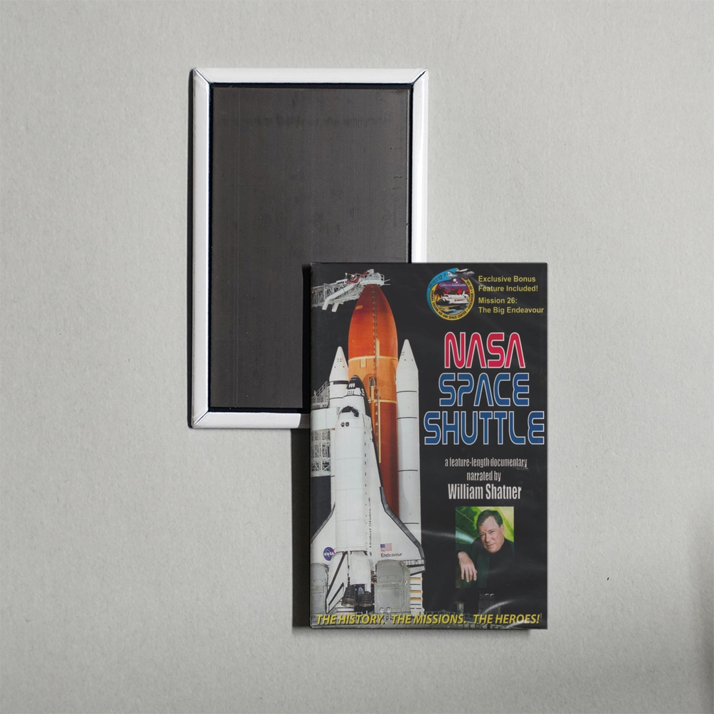 The Space Shuttle Mini Movie Fridge Magnet