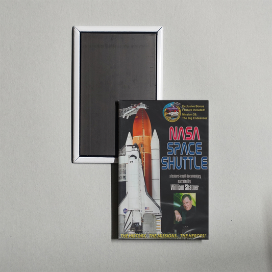 The Space Shuttle Mini Movie Fridge Magnet
