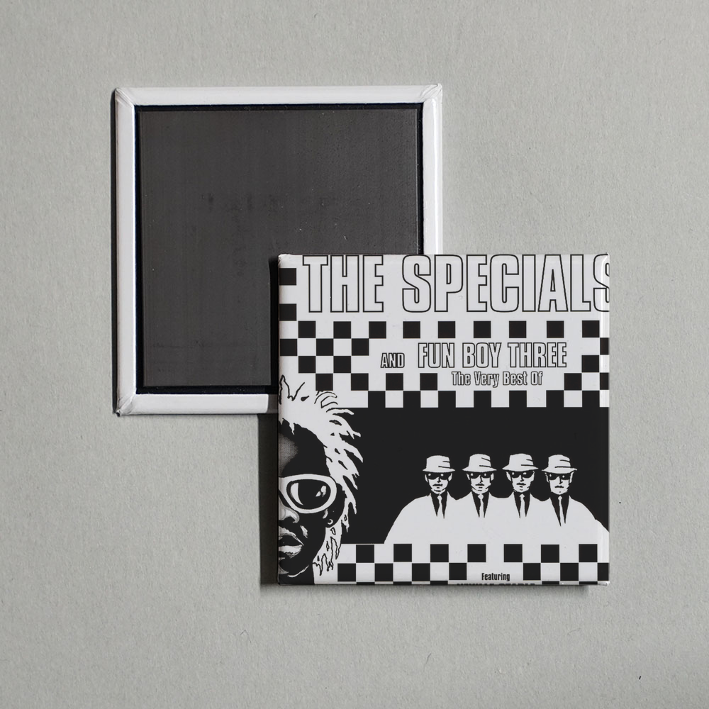 The Specials and Fun Boy Three - The Very Best of the Specials and Fun Boy Three Album Cover Fridge Magnet