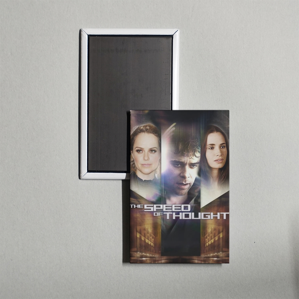 The Speed of Thought Mini Movie Fridge Magnet