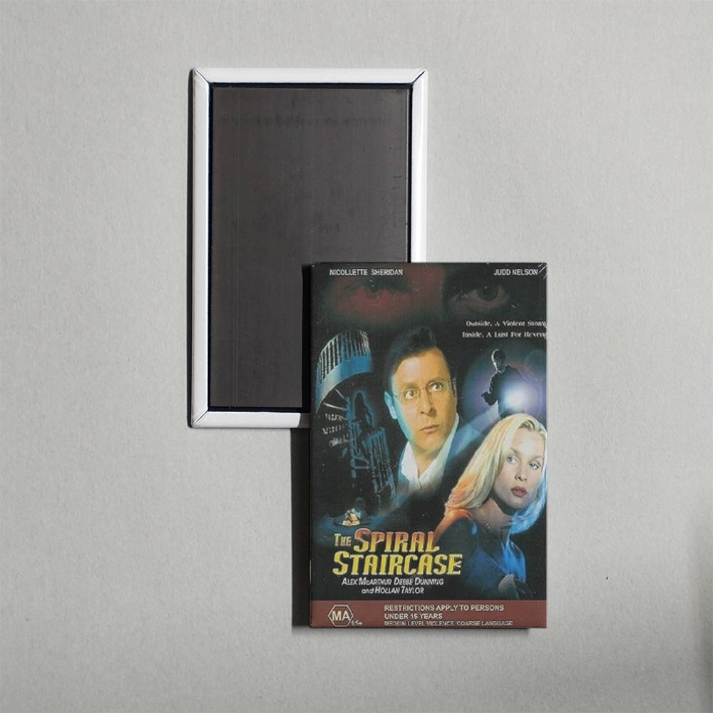The Spiral Staircase Mini Movie Fridge Magnet