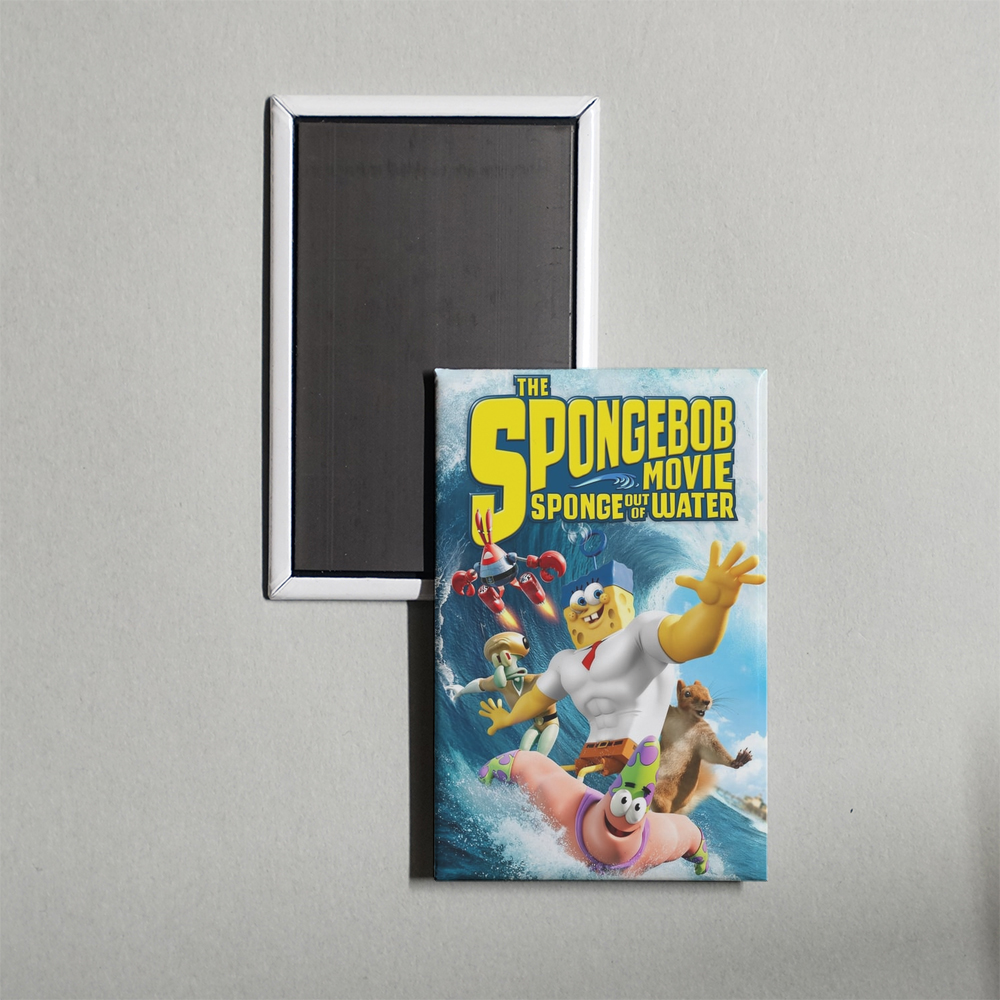 The SpongeBob Movie Sponge Out of Water Mini Movie Fridge Magnet