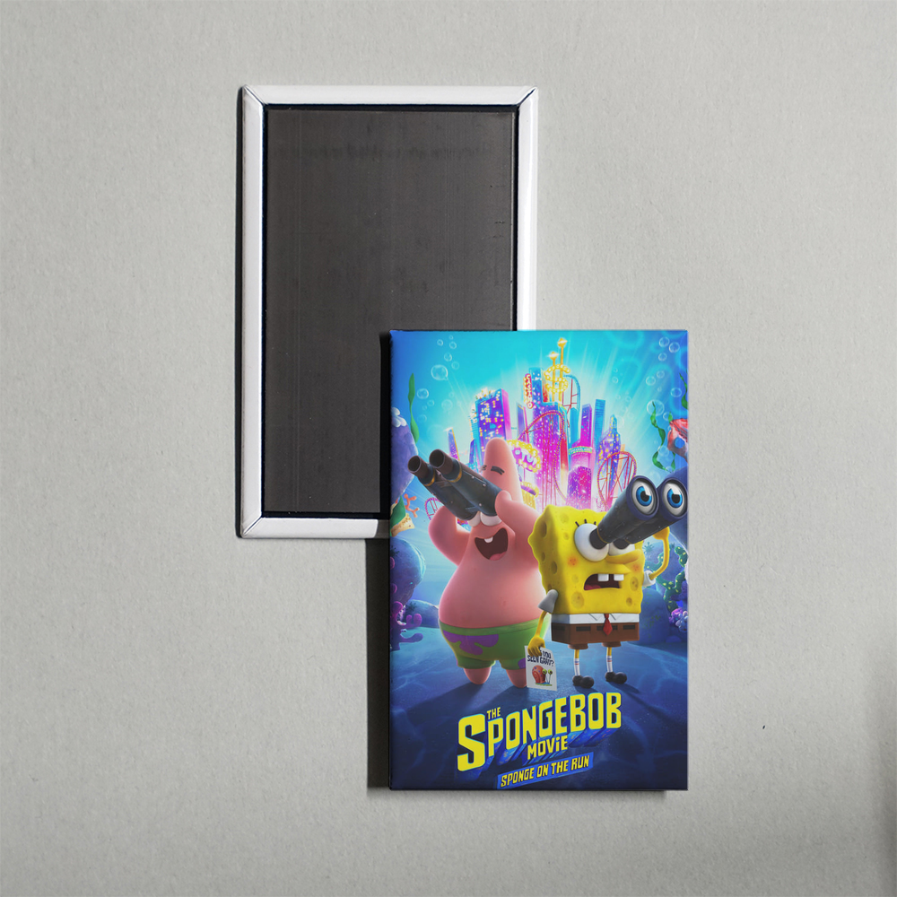 The SpongeBob Movie Sponge on the Run Mini Movie Fridge Magnet
