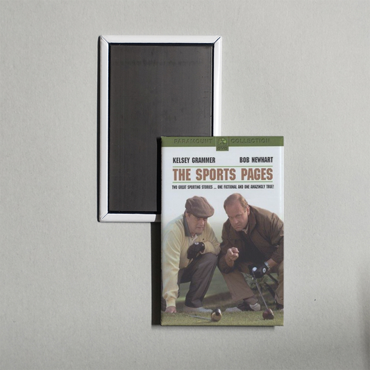 The Sports Pages Mini Movie Fridge Magnet