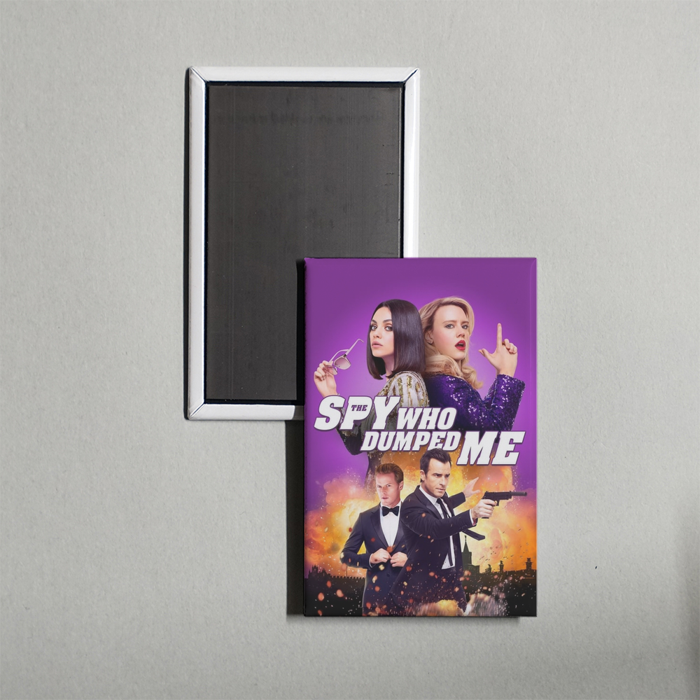 The Spy Who Dumped Me Mini Movie Fridge Magnet