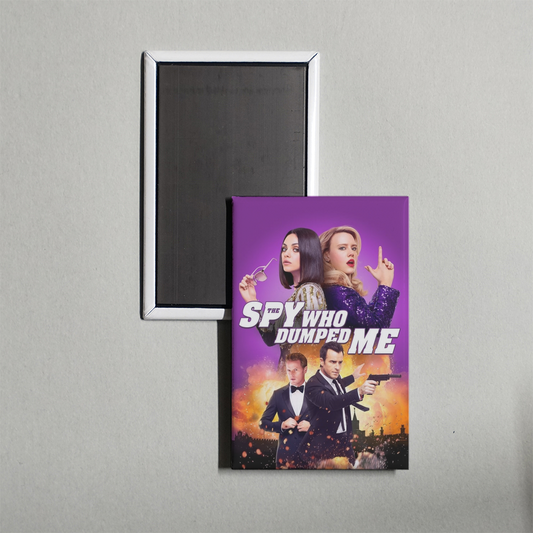 The Spy Who Dumped Me Mini Movie Fridge Magnet