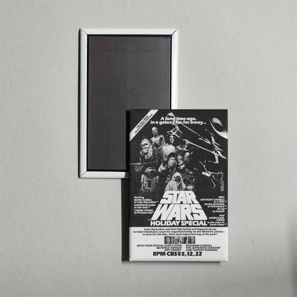 The Star Wars Holiday Special Mini Movie Fridge Magnet