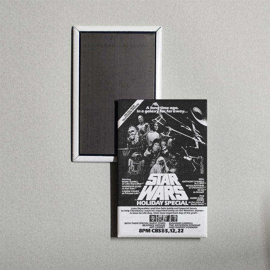 The Star Wars Holiday Special Mini Movie Fridge Magnet