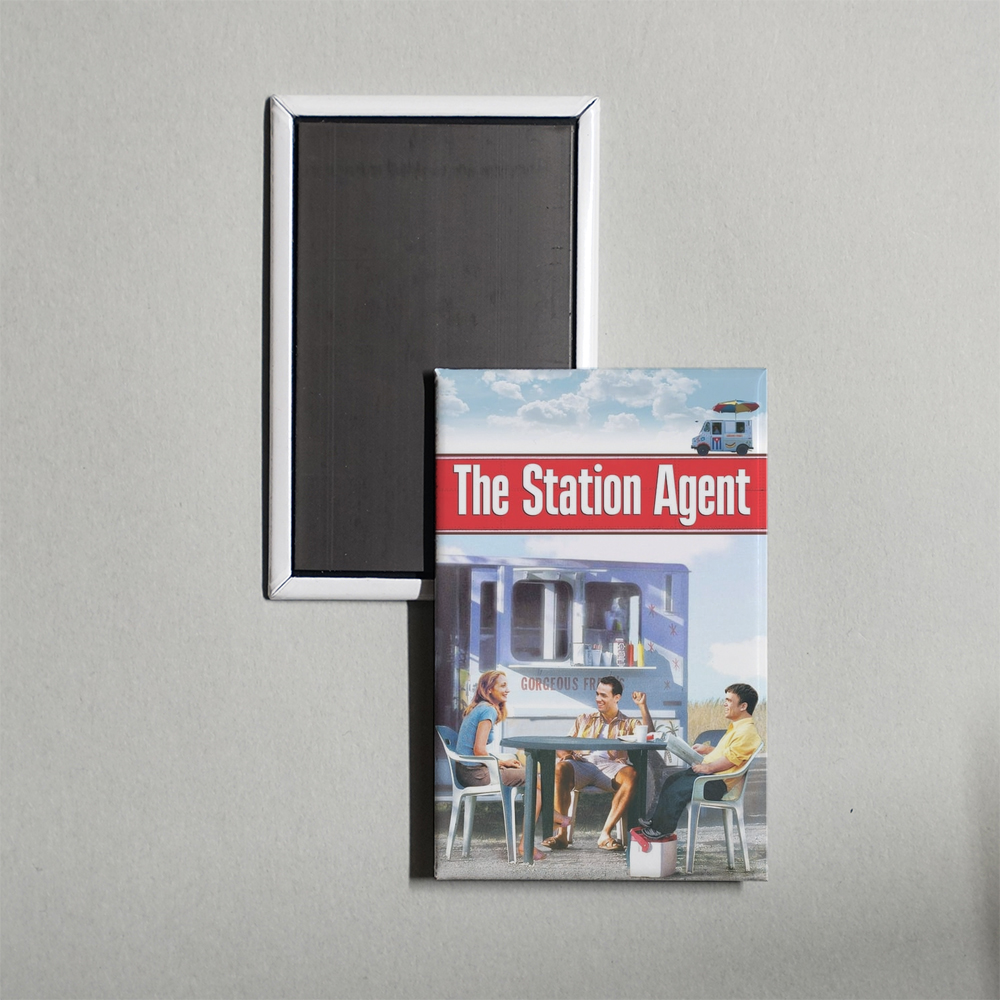 The Station Agent Mini Movie Fridge Magnet