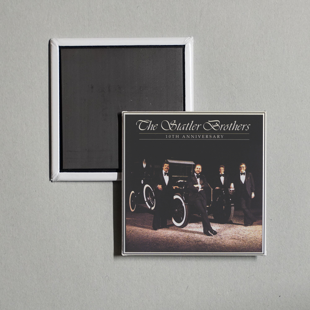 The Statler Brothers - 10th Anniversary Album Cover Fridge Magnet