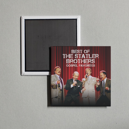 The Statler Brothers - Best Of The Statler Brothers Gospel Favorites Album Cover Fridge Magnet