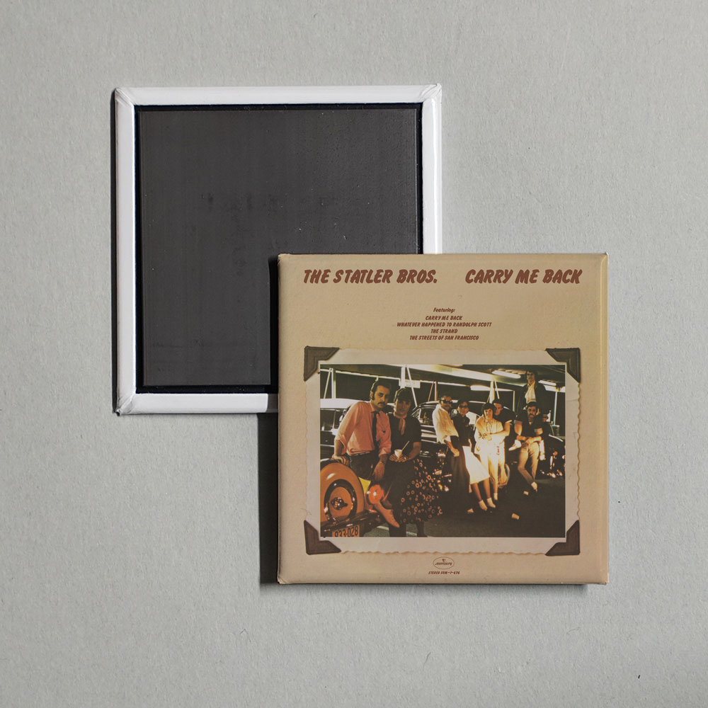 The Statler Brothers - Carry Me Back Album Cover Fridge Magnet