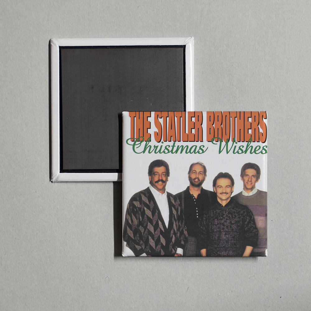 The Statler Brothers - Christmas Wishes Album Cover Fridge Magnet